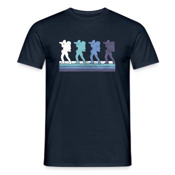 Photography - Men's T-Shirt - navy - Front - AI Model Male 178 light (178cm)