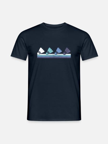 Badminton - Männer T-Shirt - Navy