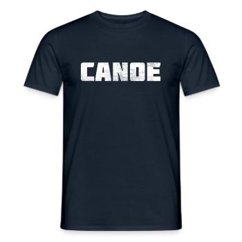 Canoa - Camiseta hombre - azul marino - delante - AI Model Male 178 light (178cm)