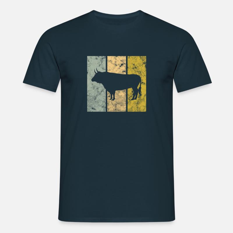 Bull - Men's T-Shirt - navy