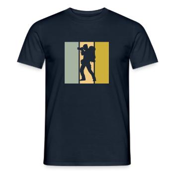 Photography - Men's T-Shirt - navy - Front - AI Model Male 178 light (178cm)