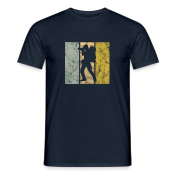 Photography - Men's T-Shirt - navy - Front - AI Model Male 178 light (178cm)