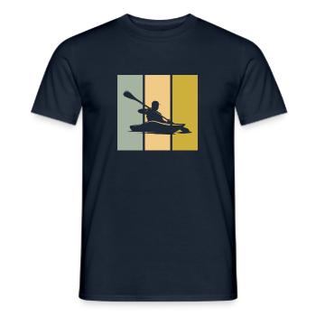 Canoa - Camiseta hombre - azul marino - delante - AI Model Male 178 light (178cm)