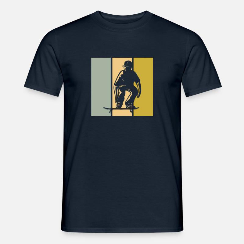 Skating - Männer T-Shirt - Navy