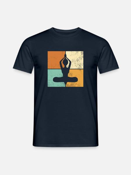 Méditation - T-shirt homme - marine