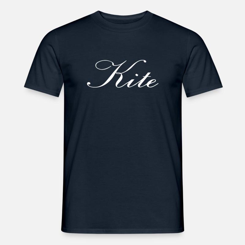 kite - Männer T-Shirt - Navy