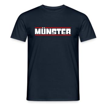 Minster - Men's T-Shirt - navy - Front - AI Model Male 178 light (178cm)