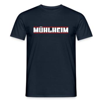Mühlheim - Men's T-Shirt - navy - Front - AI Model Male 178 light (178cm)