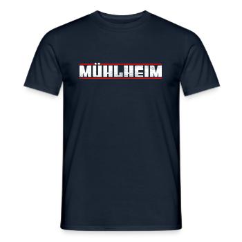 Mühlheim - Men's T-Shirt - navy - Front - AI Model Male 178 light (178cm)