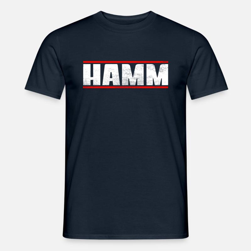 Hamm - Männer T-Shirt - Navy