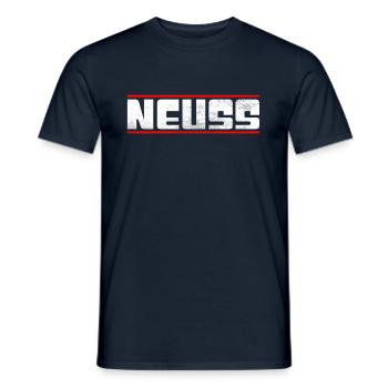 Neuss - T-shirt homme - marine - Devant - AI Model Male 178 light (178cm)