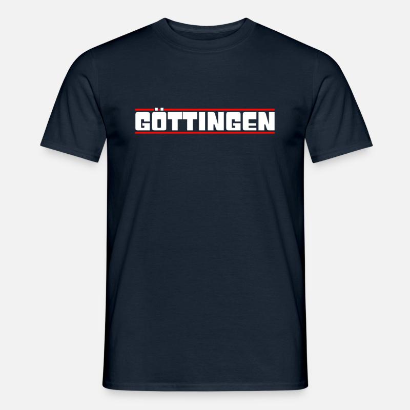 Göttingen - Männer T-Shirt - Navy