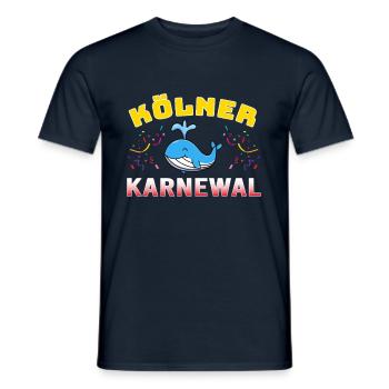 Carnaval de CologneCarnavalWAL - T-shirt homme - marine - Devant - AI Model Male 178 light (178cm)