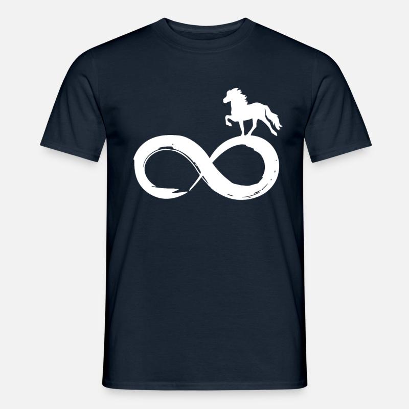 Islaender Forever Infinity - Männer T-Shirt - Navy