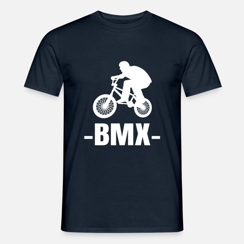 BMX - Männer T-Shirt - Navy