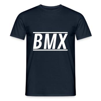 BMX bmx - Männer T-Shirt - Navy - Vorne - AI Model Male 178 light (178cm)