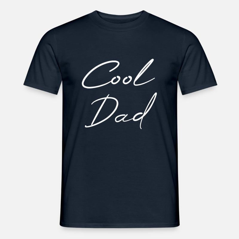 Cool Dad - Männer T-Shirt - Navy