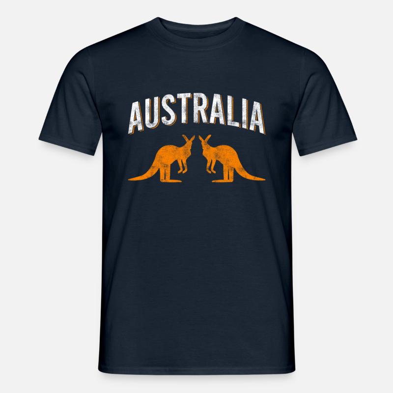 Australien - Männer T-Shirt - Navy