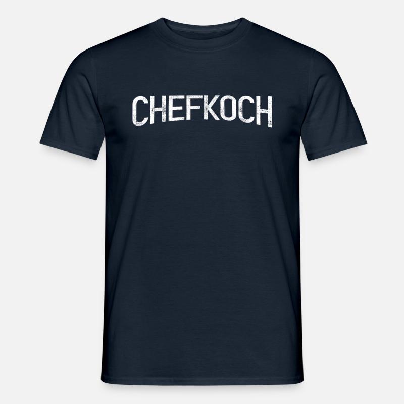 Chefkoch - Männer T-Shirt - Navy