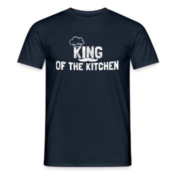 Chef Chef Chef - T-shirt homme - marine - Devant - AI Model Male 178 light (178cm)