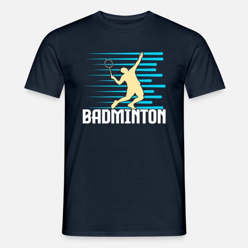 Badminton - Männer T-Shirt - Navy