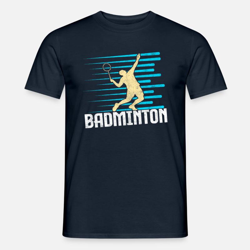 Badminton - Männer T-Shirt - Navy