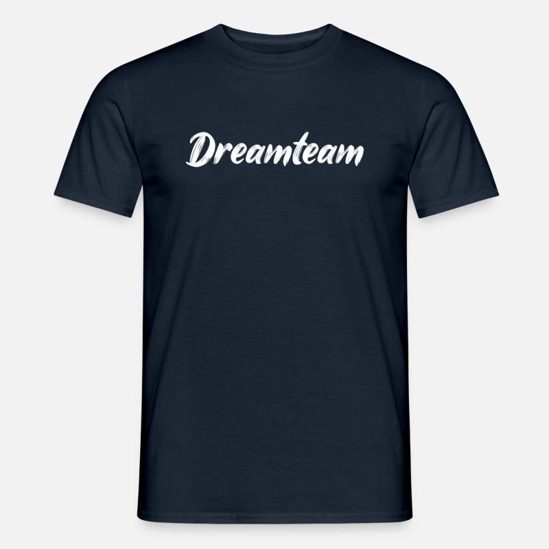 Dreamteam Traumpaar - Männer T-Shirt - Navy