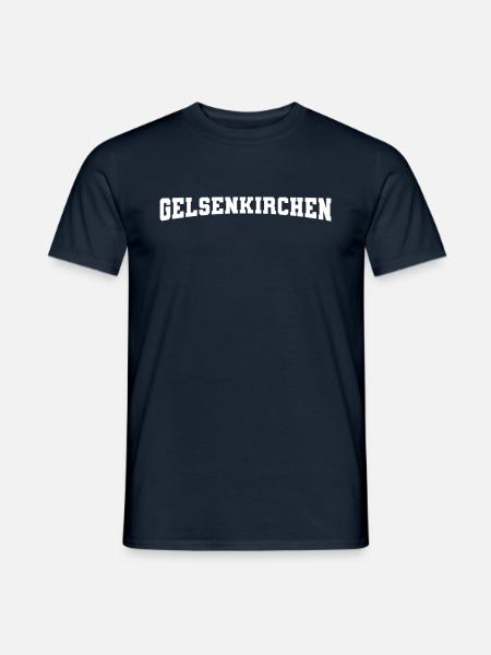 Gelsenkirchen - Männer T-Shirt - Navy