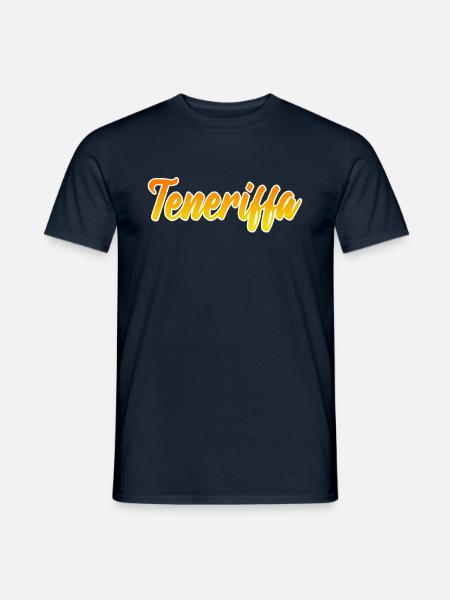 Teneriffa - Männer T-Shirt - Navy