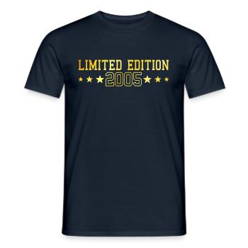 Édition limitée Anniversaire 2005 - T-shirt homme - marine - Devant - AI Model Male 178 light (178cm)