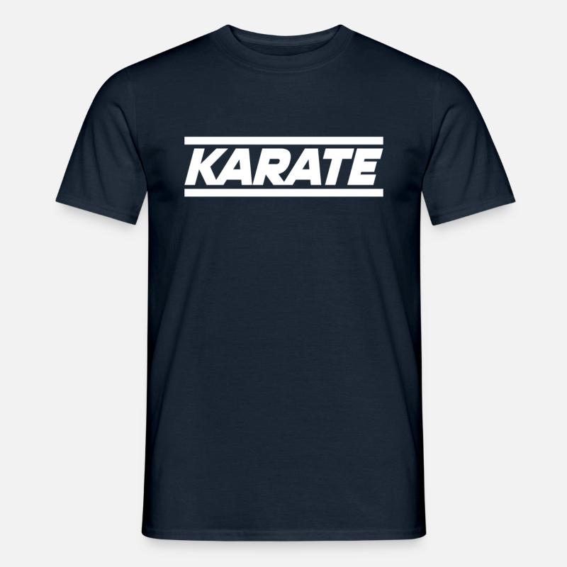 Karate - Männer T-Shirt - Navy