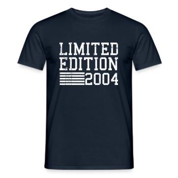 Birthday Limited Edition 2004 - Men's T-Shirt - navy - Front - AI Model Male 178 light (178cm)