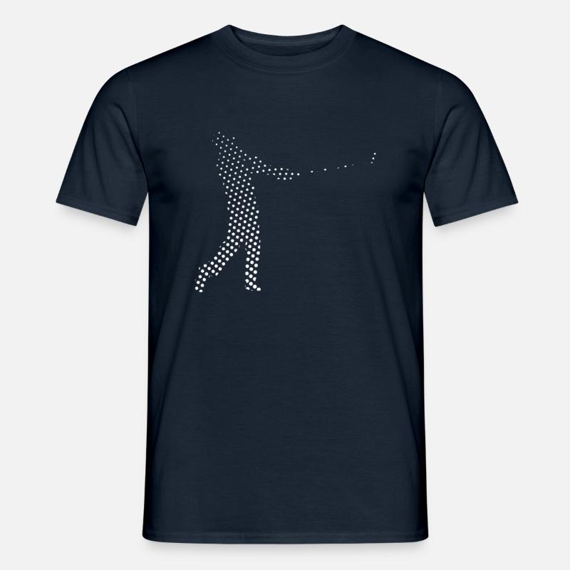 Golf Golfer - Männer T-Shirt - Navy