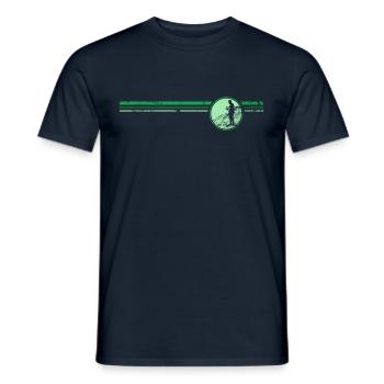 prospecteurs - T-shirt homme - marine - Devant - AI Model Male 178 light (178cm)