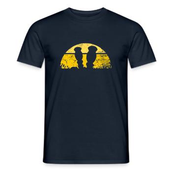 Tolles Tischkickern Geschenk - Männer T-Shirt - Navy - Vorne - AI Model Male 178 light (178cm)