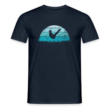 Plongée sous-marine - T-shirt homme - marine - Devant - AI Model Male 178 light (178cm)
