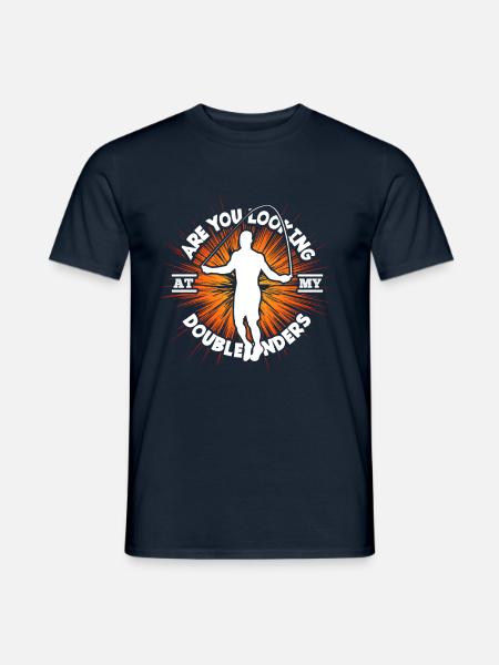 Seilspringer jump rope jump rope - Men's T-Shirt - navy