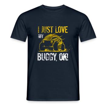 4x4 buggy off-road - Men's T-Shirt - navy - Front - AI Model Male 178 light (178cm)