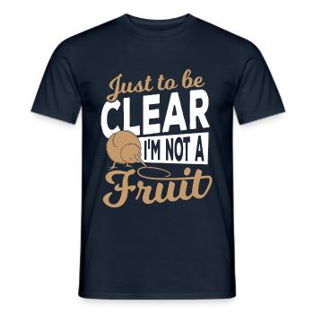 Ratite Kiwi - T-shirt homme - marine - Devant - AI Model Male 178 light (178cm)