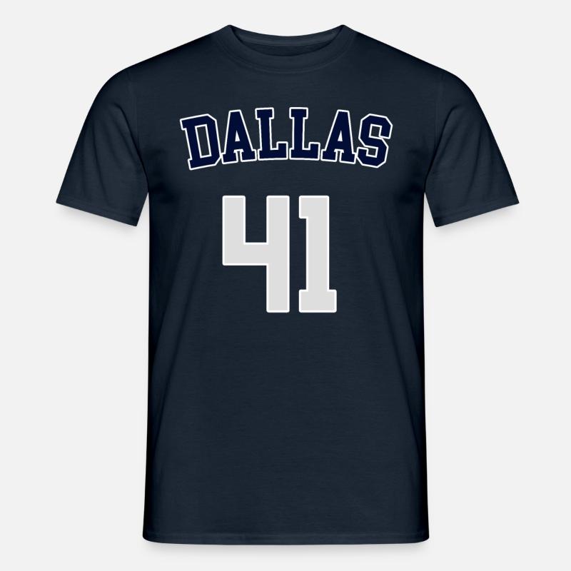 Dallas 41 - Männer T-Shirt - Navy