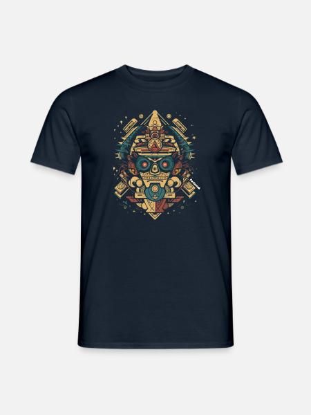 Let's be inca - T-shirt homme - marine