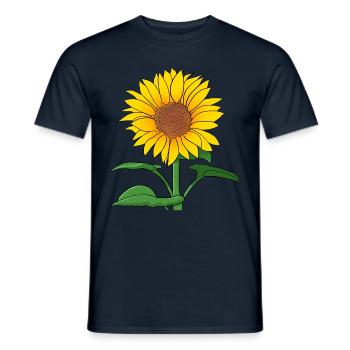 Tournesol - T-shirt homme - marine - Devant - AI Model Male 178 light (178cm)