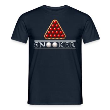 Snooker Billiard Player Sport Gift Pool - Men's T-Shirt - navy - Front - AI Model Male 178 light (178cm)