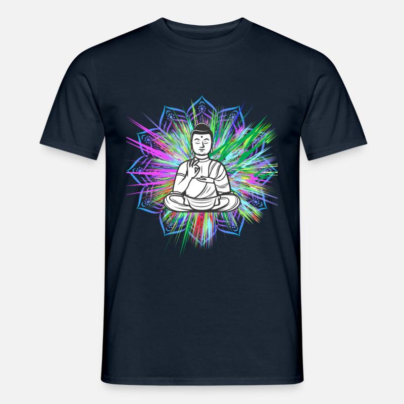 budda - Männer T-Shirt - Navy