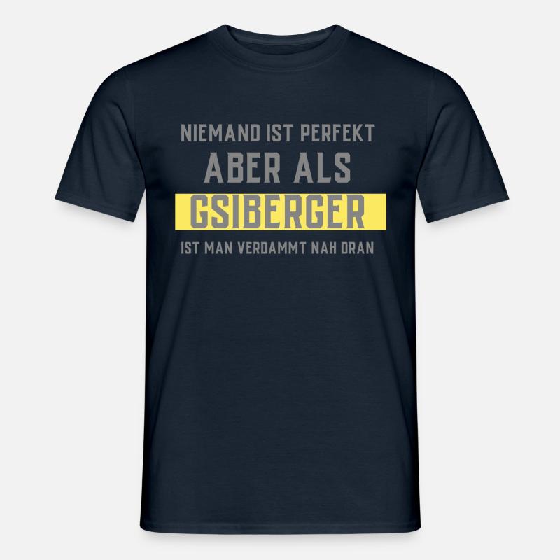 GSIBERGER | VORARLBERGER - Männer T-Shirt - Navy