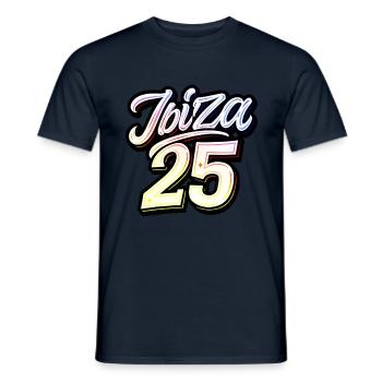 Ibiza 2025 Jersey - Men's T-Shirt - navy - Front - AI Model Male 178 light (178cm)