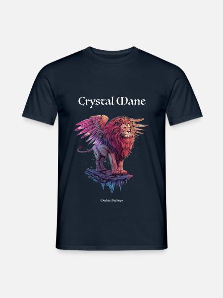 Crystal Mane - Men's T-Shirt - navy
