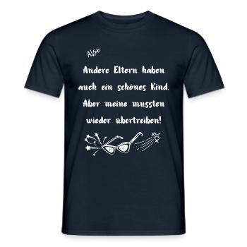Schönes Kind - Männer T-Shirt - Navy - Vorne - AI Model Male 178 light (178cm)