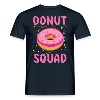 Escouade Donut - T-shirt homme - marine - Devant - AI Model Male 178 light (178cm)