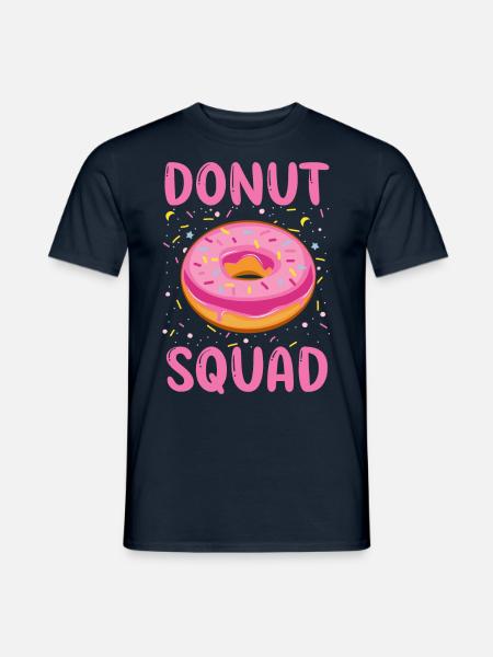 Donut Squad - Men's T-Shirt - navy